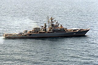 Soviet frigate <i>Poryvistyy</i>