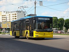 ЛАЗ Е183 у Львові