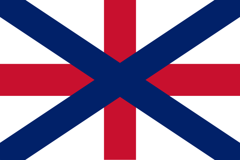 File:Proposed Union Jack (Scottish, blue on red, before 1617).svg