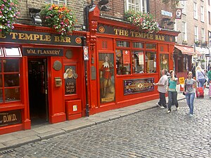 Dublin Temple Bar: Område i Dublin