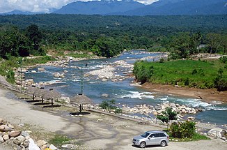 Río Misahuallí Archidona közelében