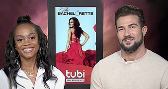 Television reality spouses Rachel Lindsay, Bryan Abasolo