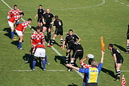 Ragbi Hrvatska Litva 7. svibnja 2011.jpg