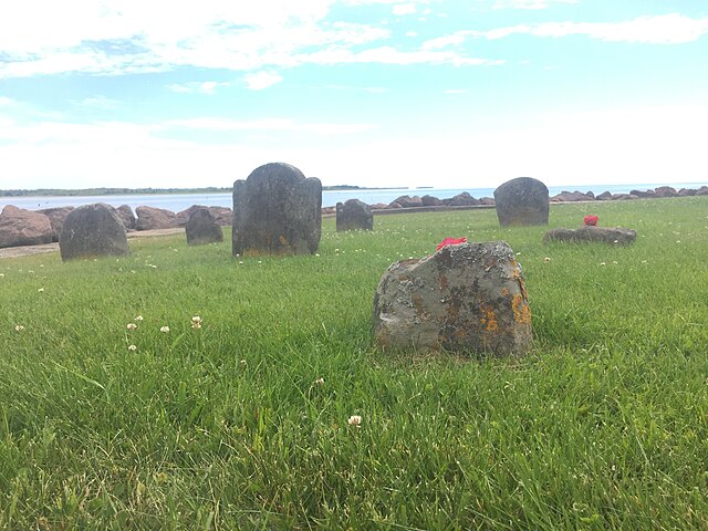 British Gravestones from the Mi'kmaw Raid on Fort Monckton (1756) - oldest known military gravestones in the Maritimes