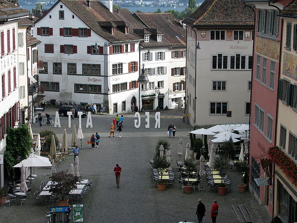Rapperswil Hauptplatz (main square)