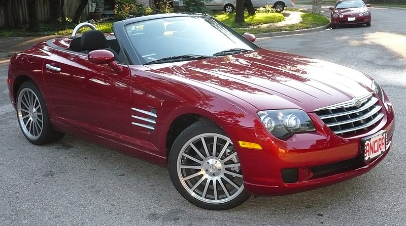 File:Red Chrysler Crossfire Convertible.jpg