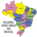 Regioes episcopais do Brasil.svg