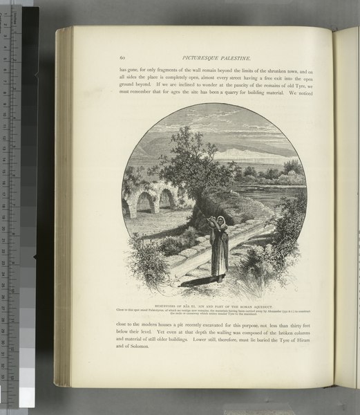 File:Reservoirs of Râs el 'Ain and part of the Roman aqueduct. Close to this spot stood Palaeotyrus of which no vestige now remains, the materials have been carried away by Alexander (332 B.C.) (NYPL b10607452-80606).tiff