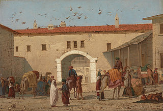 Caravanserai at Mylasa in Asia Minor