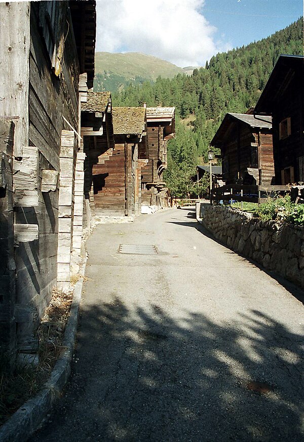 Ritzingen village