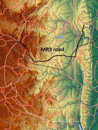 <span class="mw-page-title-main">MR3 road</span>