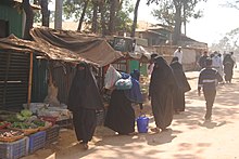 Muslim Rohingya refugees in Cox's Bazar, Bangladesh. Rohingya Refugees Camp in 2019.29.jpg