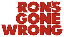 The film's title logo Ron's Gone Wrong logo.jpg