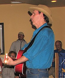 Hynes performing in Gros Morne