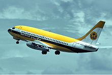 Boeing 737-200 (VR-UED) Royal Brunei, 1983 год