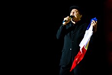 Rubén Blades en un concierto en 2012.