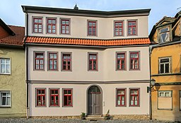 Rudolstadt Stiftsgasse 42 Wohnhaus Bestandteil Denkmalensemble „Kernstadt Rudolstadt“