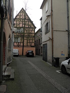 Illustrativt billede af artiklen Rue de l'Ange (Colmar)