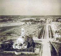 Панорама Ильинской площади, 1900-е года