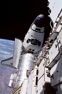 STS-104 human spaceflight