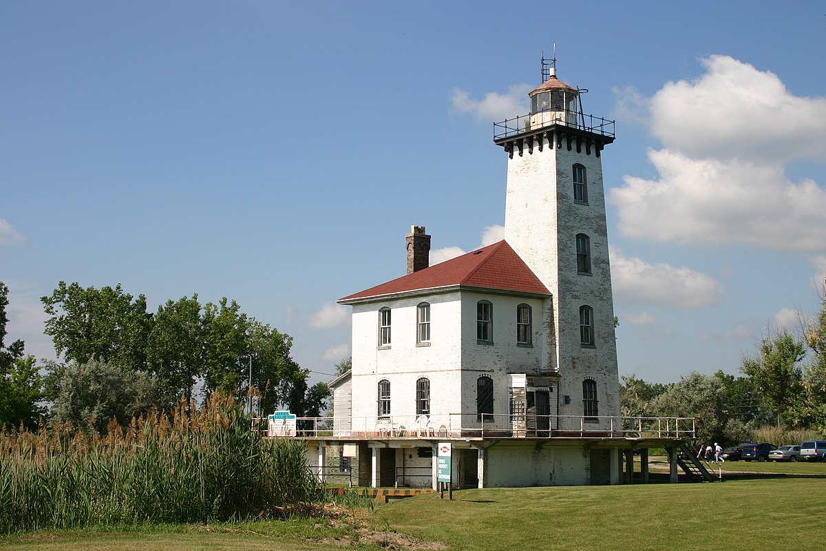 Saginaw River Rear Range Light - Wikipedia