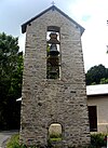 Clocher-mur (« pannelle ») de l'ancienne église de Saint-Nicolas.