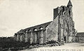 Kérity : l'église Sainte-Thumette en ruines (vers 1900)