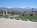 Utah State Capitol Grounds and Capitol Complex, Mormon Battalion Monument, White Memorial Chapel