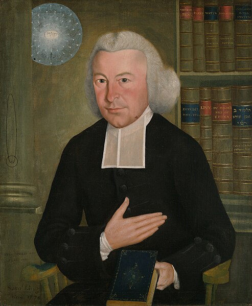 File:Samuel King - Ezra Stiles (1727 -1795), B.A. 1746, M.A. 1749 - 1955.3.1 - Yale University Art Gallery.jpg