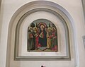 Santa maria a novoli, interno, maestro di marradi, Madonna in trono col Bambino e santi 01.JPG