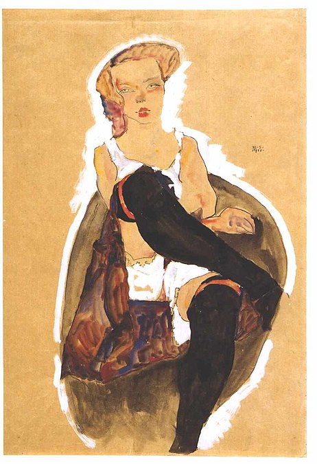 Semi-nude Reclining 1911