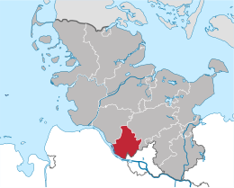 Circondario di Pinneberg – Localizzazione