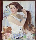 Zinaida Serebriakova, Al tocador (1909), fou una de les primeres pintores russes reconegudes.