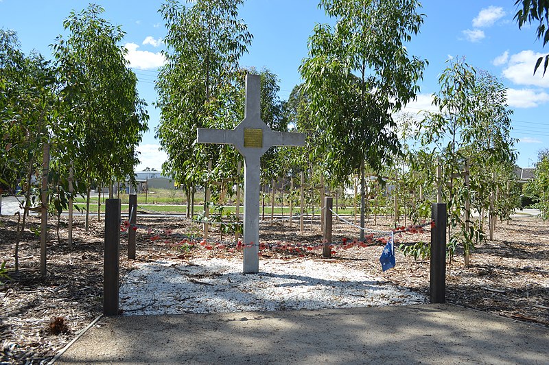 File:Seymour Vietnam Veterans Commemorative Walk Long Tan Cross 001.JPG