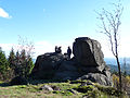 Čeština: PP Sfingy, okres Chomutov. English: Natural monument called Sfingy (Sphinges), Chomutov District, Ústí nad Labem Region, Czech Republic.