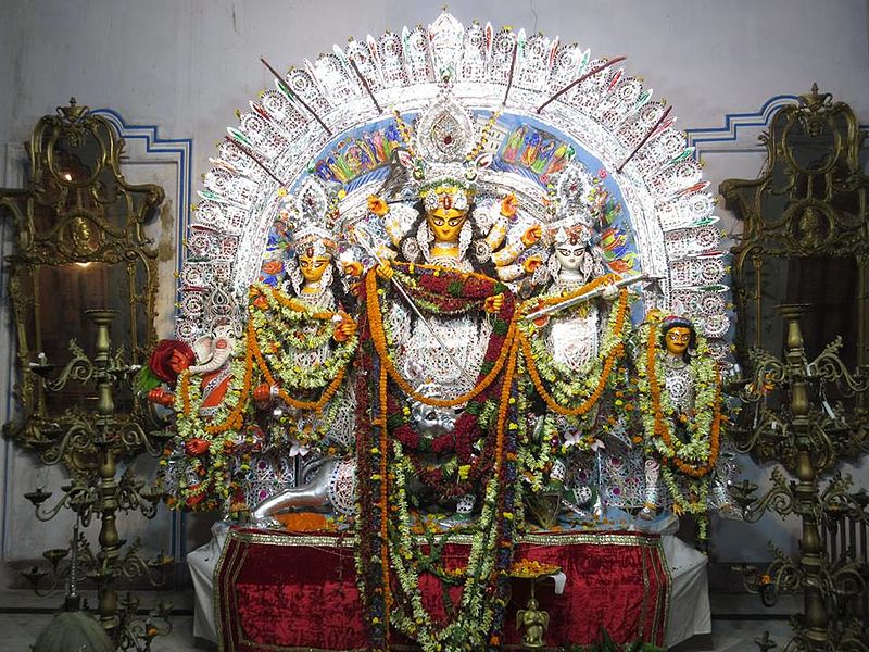 File:Shobhabazar Rajbari Durga Puja.jpg