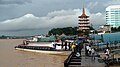 Wharf terminal at Sibu