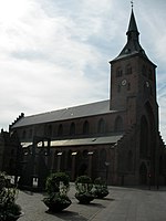 Skt. Knuds Kirke (seen from Town Sq) - panoramio.jpg