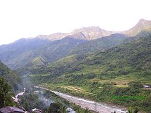 Die Cordillera Central bei Tinglayan