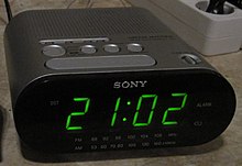 Sony Dream Machine Fm/Am Digital Alarm Clock Radio ICF-C2W