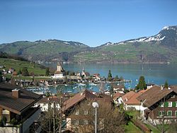 Spiez town in 2006 Spiez BE 2006.jpg