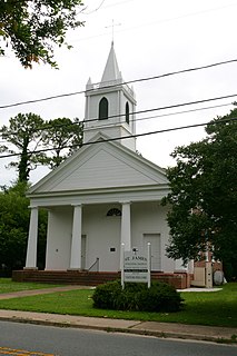 St. James Church (Accomac, Virginia) Historic church in Virginia, United States