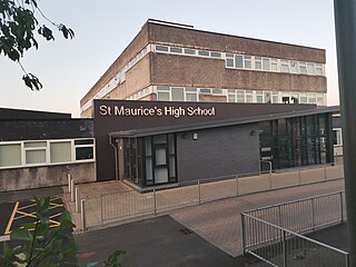 <span class="mw-page-title-main">St. Maurice's High School</span> Secondary school in Cumbernauld, North Lanarkshire, Scotland