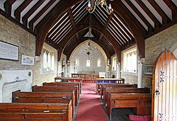 Interior da igreja