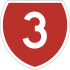 State Highway 3 shield))