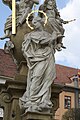 English: Statue of Holy Spirit in Náměšť nad Oslavou. Čeština: Socha Ducha Svatého v Náměšti nad Oslavou.