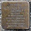 Stolperstein Lyckallee 28 (Westend) Hildegard Margis.jpg