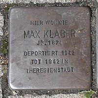 Stolperstein Max Klaber in Borken (Westfalen).jpg