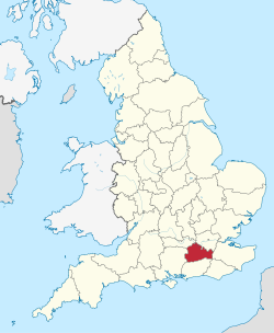 Surrey (ceremonial county) in England.svg