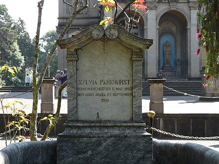 Pankhurst's grave